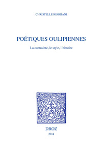 POETIQUES OULIPIENNES