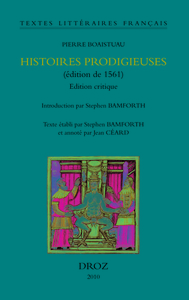 HISTOIRES PRODIGIEUSES (EDITION DE 1561)