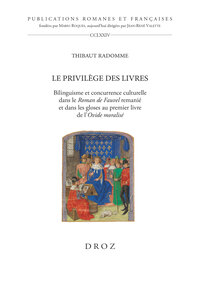 Le Privilège des livres