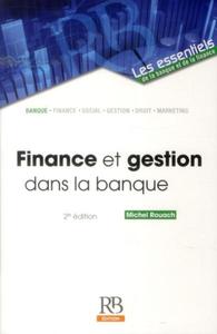 FINANCE ET GESTION DANS LA BANQUE