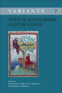 TEXTUAL SCHOLARSHIP AND THE CANON