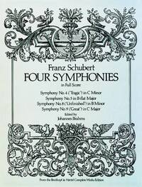 FRANZ SCHUBERT : 4 SYMPHONIES ( 4-5-8-9 ) - ORCHESTRE - RECUEIL