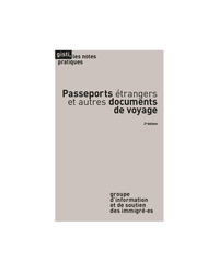 Passeports étrangers et autres documents de voyage, 2e édition