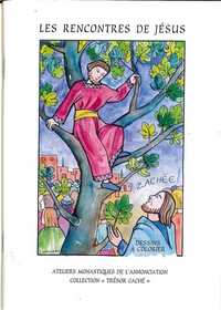 Les rencontres de Jésus  Livre de coloriages
