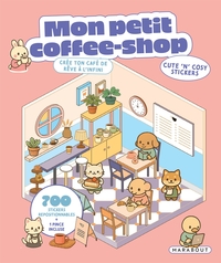 Cute 'n' cosy stickers - Mon petit coffee-shop