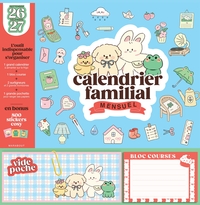 Calendrier familial mensuel 2026-2027