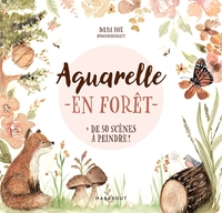 Aquarelle en forêt