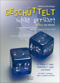 GESCHUTTELT, NICHT GERUHRT VIOLON-PARTITION+PARTIES SEPAREES