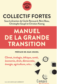 MANUEL DE LA GRANDE TRANSITION - CLIMAT, ECOLOGIE, ETHIQUE, SANTE, ECONOMIE, DROIT, DEMOCRATIE, ENER