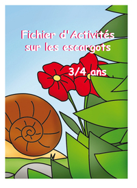 Fichier d'activité sur les escargots 3/4 ans