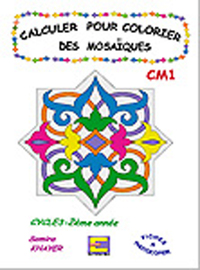 Calculer pour colorier les mosaïques CM1