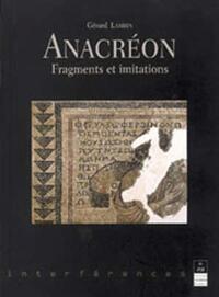 ANACREON FRAGMENTS ET IMITATIONS