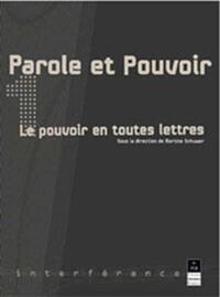 PAROLE ET POUVOIR