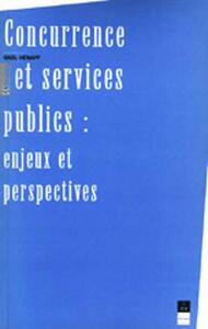 CONCURRENCE ET SERVICES PUBLICS