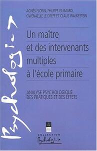 MAITRE ET DES INTERVENANTS MULTIPLES