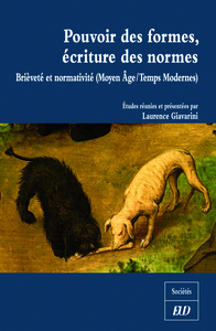 Pouvoir des formes, écritures des normes