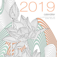Calendrier mural 2019 Jardins Zen