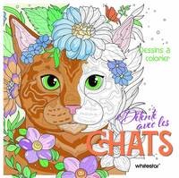DETENTE AVEC LES CHATS - DESSINS A COLORIER