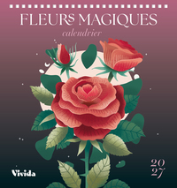 Calendrier de table 2027 - Fleurs magiques
