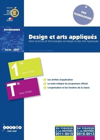 Design et arts appliqués - série sciences et technologies du design et des arts appliqués, STD2A