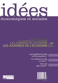 IDEES 188 : LES JOURNEES DE L'ECONOMIE (2016)