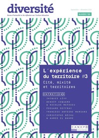 Diversité, T199 : L'expérience du territoire #3 : cité, mixité et territoires