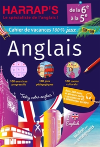 HARRAP'S CAHIER DE VACANCES ANGLAIS 6EME