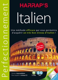 Harrap's méthode Perfectionnement Italien 2CD + livre