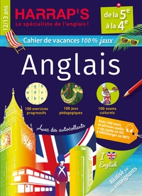 HARRAP'S CAHIER DE VACANCES ANGLAIS 5EME