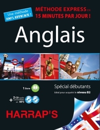 HARRAP'S METHODE EXPRESS ANGLAIS 2CD+LIVRE