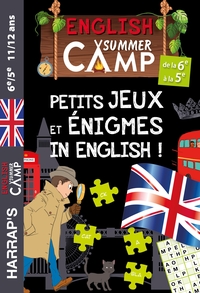 English summer camp - Petits jeux et énigmes in English de la 6e à la 5e