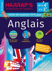 HARRAP'S CAHIER DE VACANCES ANGLAIS 4EME