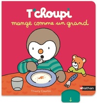 T'choupi mange comme un grand