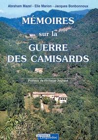 MEMOIRES SUR LA GUERRE DES CAMISARDS