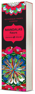 60 marque-pages à colorier - Mandalas Fleurs