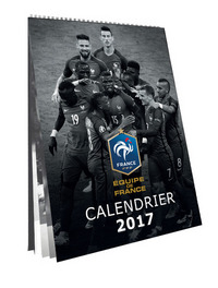 Calendrier officiel des bleus 2017 - FFF