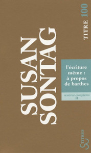 L'écriture même : à propos de Roland Barthes