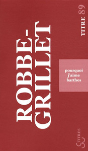 Pourquoi j'aime Barthes