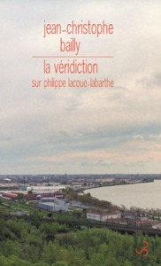 La véridiction, sur Philippe Lacoue-Labarthe