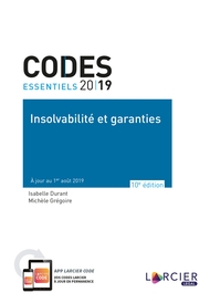 Code essentiel - Insolvabilité et garanties 2019