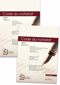 CODE ANNOTE - CODE DU NOTARIAT 2024 - A JOUR AU 1ER JANVIER 2024 (2 VOLUMES)