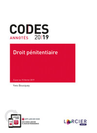 CODE ANNOTE - DROIT PENITENTIAIRE