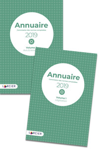 ANNUAIRE 2019 CNC - COMMISSION DES NORMES COMPTABLES