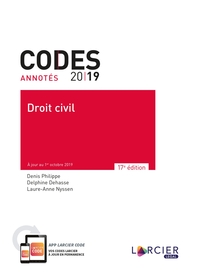 Code annoté - Droit civil 2019