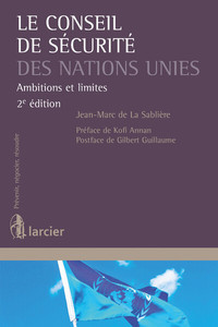 Le conseil de sécurité des Nations Unies