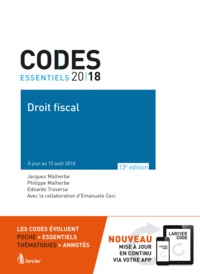 Code essentiel - Droit fiscal 2018