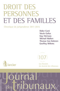 Droit des personnes et des familles