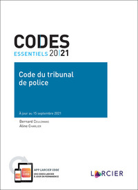 Code essentiel - Code du Tribunal de police