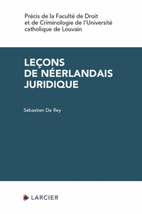 LECONS DE NEERLANDAIS JURIDIQUE