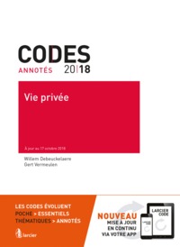 Code annoté - Vie privée 2018